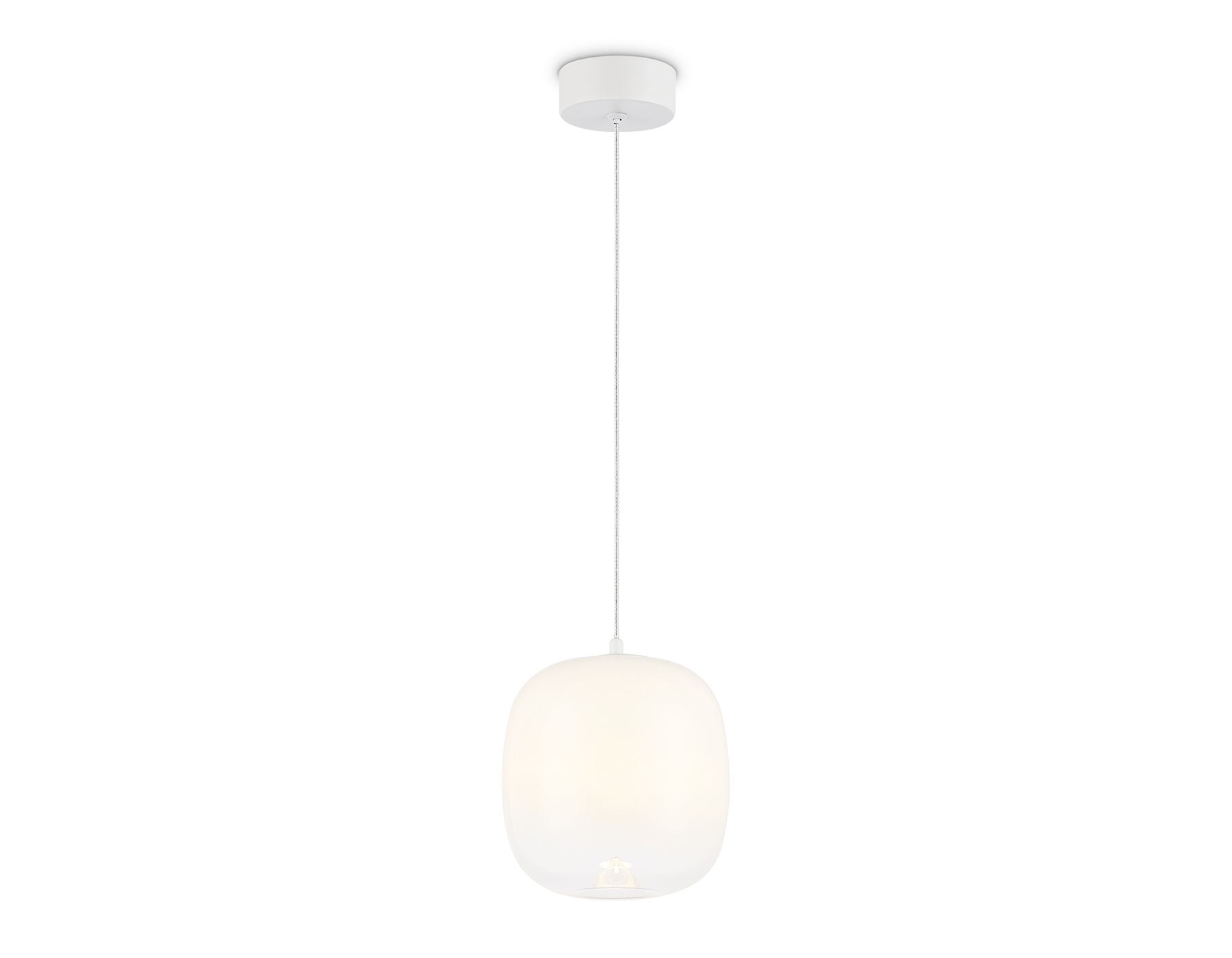 Подвесной светодиодный светильник Ambrella light LH11091 WH/FR белый/белый матовый 4W 3000K D150*170