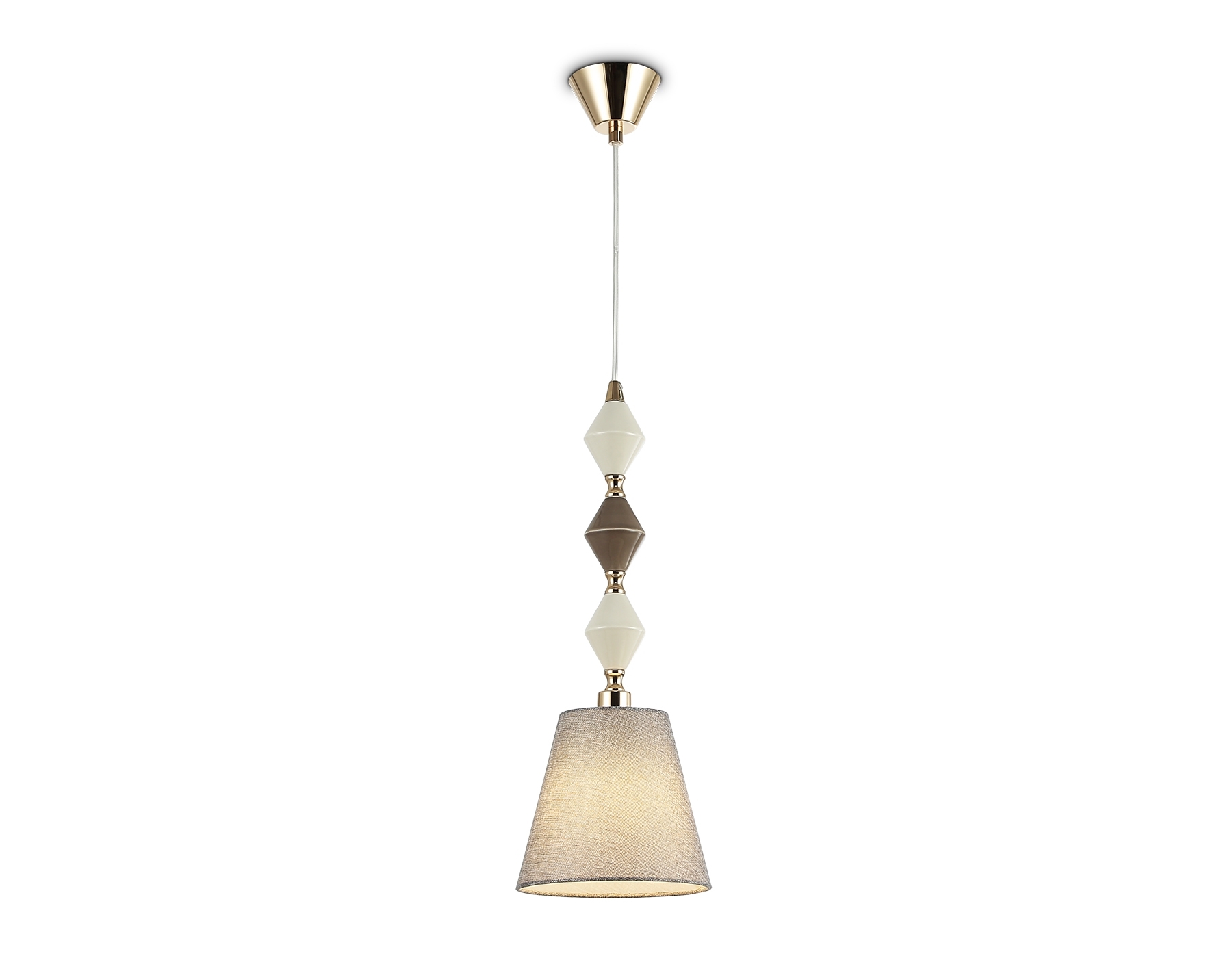 Светильник Ambrella light LH75405 GD/GR золото/серый E14 max 40W 180*1445