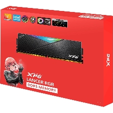 Оперативная память XPG Lancer, DDR5, 32Gb (2x16GB), 8000MHz, CL38, DIMM, с радиаторами, RGb черный