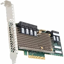 Контроллер Broadcom MegaRAID SAS 9361-24i SGL (05-50022-00), PCIe 3.0 x8 LP, SAS/SATA 12G, RAID 0,1,5,6,10,50,60, 24port(6*int SFF8643), Cache 4Gb, 3324ROC