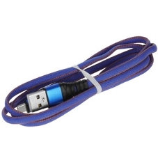 Кабель Rexant USB кабель MicroUSB, шнур в джинсовой оплетке