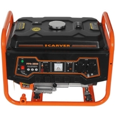 Электрогенератор бензиновый Carver PPG-2500А, 2.3 кВт, 67 дБ, 40 кг