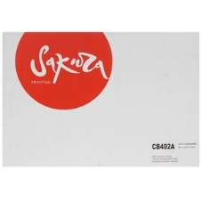 Картридж лазерный Sakura CB402A для HPColor LaserJet CP4005/CP4005n/CP4005dn, желтый, 7500 к.