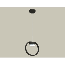 Светильник Ambrella light XB9102101 SBK/PSL черный песок/серебро полированное GX53 (C9102, N8118)