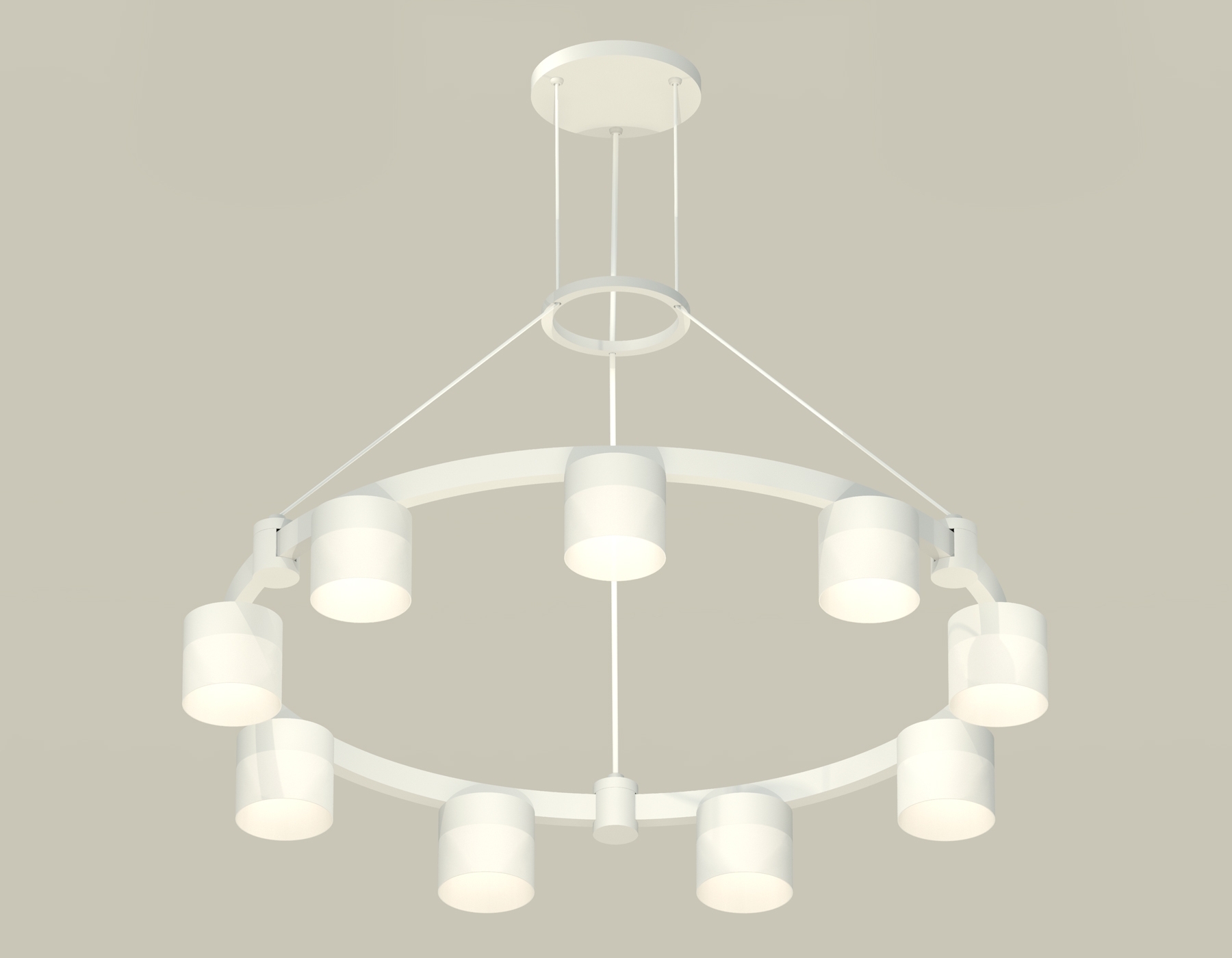 Светильник Ambrella light XR92031904/9 SWH/FR белый песок/белый матовый GX53 (A9203, C9241, N8402)