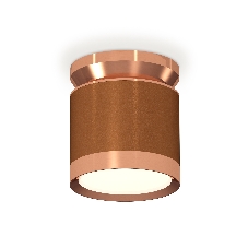 Светильник Ambrella Light XS8117010 SCF/PPG кофе песок/золото розовое полированное GX53 (N8912, C8117, N8126)