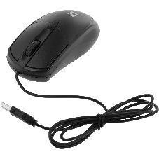Мышь проводная Defender Trace MB-989 черный, 1000 dpi, USB, кнопки - 3