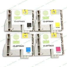 Картридж струйный Cactus CS-EPT0635 многоцветный (40 мл) для Epson Stylus C67/C87/CX3700/CX4100/CX4700