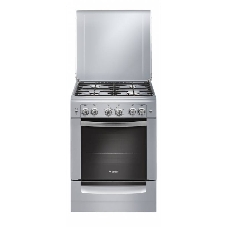 Плита газовая Gefest ПГ 6100-02 0068 серый, конфорок 4 шт, духовка 52 л, 60 см x 85 см x 60 см