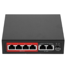 Коммутатор 6PORT NETIS P106C 10/100M 4POE