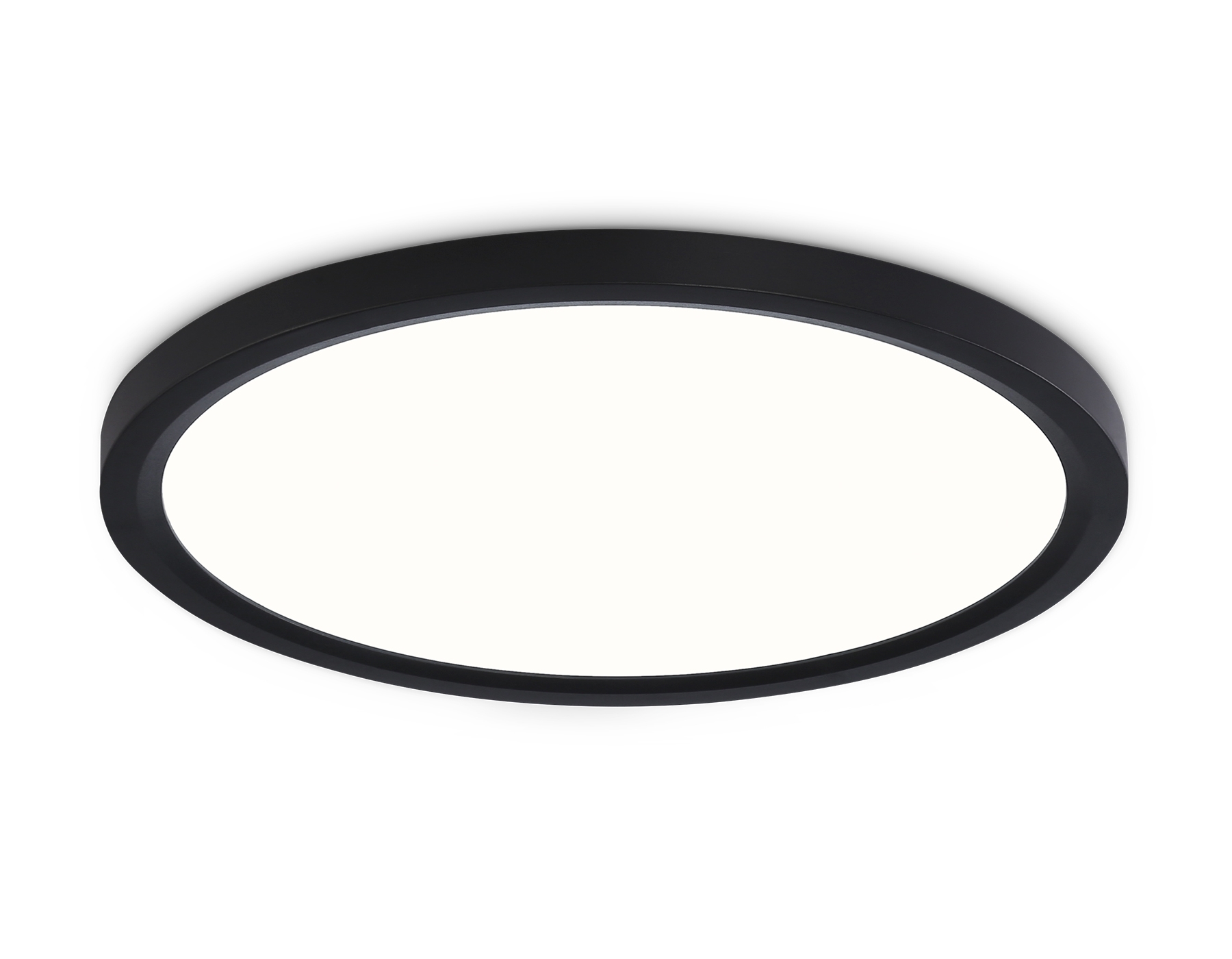 Светильник светодиодный ультратонкий Ambrella light FZ1906 BK черный IP54 26W 3000K-6500K CCT-переключатель D370*25 (Без ПДУ)
