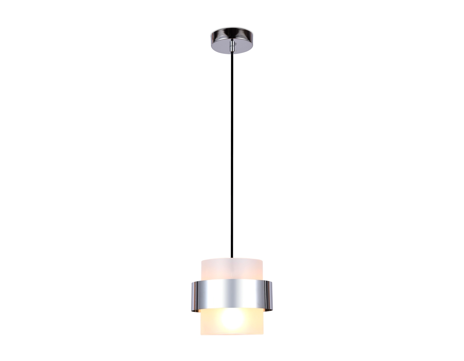 Светильник Ambrella light TR3644 CH/FR хром/матовый E27 max 40W D180*950