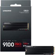 Твердотельный накопитель SSD Samsung M.2 2280 8TB 9100 PRO PCIe Gen5x4 with NVMe, V NAND TLC (V8) Internal Solid State Drive