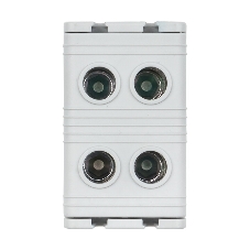 Клемма силовая вводная двойная КСВ 16-50 серая EKF PROxima plc-kvs2-16-50-grey EKF