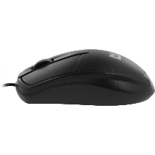 Мышь проводная Defender Trace MB-989 черный, 1000 dpi, USB, кнопки - 3