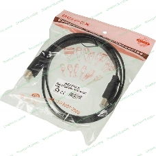 Кабель аудио-видео High Speed ver.1.4 Flat HDMI (m)/HDMI (m) 1м. позолоченные контакты черный