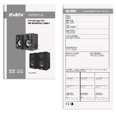 Акустическая система SVEN SPS-575 2.0 черный 6Вт