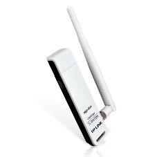 Адаптер TP-Link SOHO TL-WN722N 150Mbps High Gain Wireless N USB Adapter with Cradle, 1T1R, 2.4GHz, 802.11n/g/b, 1 detachable antenna