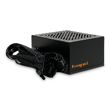 Блок питания HSPD, 400W 80 PLUS White (ATX, 2.31, Non-modular, 1x24(20+4)pin 500мм, 1xCPU 8(4+4)pin 550мм, 1xPCIe 8(6+2)pin 500мм, 1xMOLEX + SATA*2 400+150+150мм, 1xMOLEX + SATA 400+150мм, Active, 120x120мм, 150x140x86мм, APFC, OVP, OPP, SCP, UVP, NLO, SIP, black)