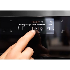 Встраиваемая микроволновая печь Electrolux KVMBE09X серебристый/черный, 44 л, 1000 Вт, переключатели - сенсор