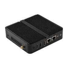 Мини ПК HIPER NUG C Intel Celeron J6412(2.6Ghz)/Gb/noDVD/Int:Intel UHD Graphics/BT/WiFi/war 1y/0.6kg/черный/noOS + Пассивная СО/БП 36Вт/металл/VESA Адаптер на 75х75, 100х100
