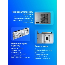 Видеокарта Gigabyte NVIDIA GeForce RTX 5080 AERO OC SFF, 16Gb GDDR7, 256 bit, HDMIx1, DPx3, GPU 2295 MHz