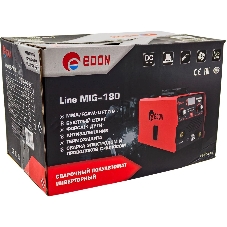 Сварочный полуавтомат Edon Line MIG-180 инвертор MIG-MAG/ММА/TIG