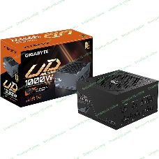 Блок питания Gigabyte GP-UD1000GM PG5 RTL, 1000Вт, 80 PLUS Gold, 120мм, модульный, черный