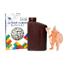 Фотополимерная смола NVPrint Plant Based Resin Orange для 3D печати 1 кг (бут) Фотополимерная смола NVPrint Plant Based Resin Orange для 3D печати 1 кг (бут)