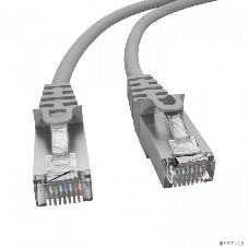 Патч-корд NTSS PREMIUM 2xRJ45/8P8C, T568B FTP CAT5e LSZH 1,5 метра, серый NTSS-PC-PM-FTP-RJ45-5e-1.5-LSZH-GY