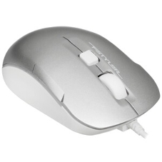 Мышь проводная A4Tech Fstyler FM26 бежевый/коричневый, 1600 dpi, USB, кнопки - 4