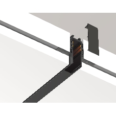Шинопровод GL1922 BK черный IP20 48V 2000*55*43