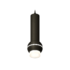 Светильник Ambrella XP1102010 SBK/FR/CL черный песок/белый матовый/прозрачный MR16 GU5.3 LED 3W 4200K