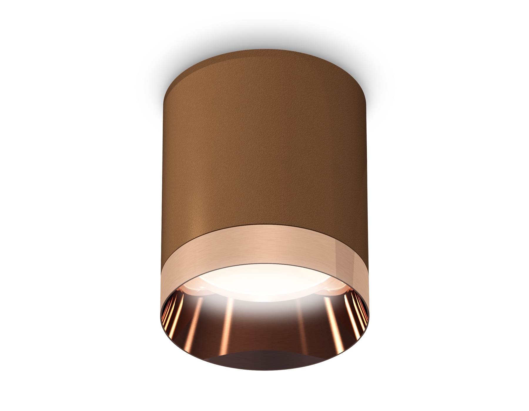 Светильник Ambrella Light XS6304012 SCF/PPG кофе песок/золото розовое полированное MR16 GU5.3 (C6304, N6135)