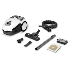 Пылесос Karcher VC 2 белый/черный, 400/700 Вт, уборка сухая, пылесборник мешок 2.8 л