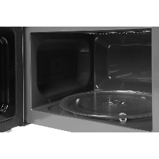 Микроволновая печь Haier HMB-DG208SA серебристый, 20 л, 800 Вт, переключатели - кнопки, поворотный механизм