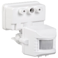 Датчик движения IEK LDD13-019-1100-001 ДД 019 белый, макс. нагрузка 1100Вт, угол обзора 120град., дальность 12м, IP44