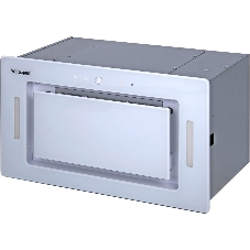 Вытяжка встраиваемая Weissgauff Aura 1200 Remote WH белый, 52 см, 1200 куб. м/ч, 60 дБ