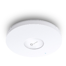 Потолочная точка доступа TP-Link EAP653 AX3000 Ceiling Mount Dual-Band Wi-Fi 6 Access Point, 1 1Gbps RJ45 Port, 574Mbps at2.4 GHz + 2402 Mbps at 5 GHz, 802.3at POE, 2 Internal Antennas
