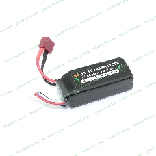 Портативный аккумулятор Li-Pol 11.1v 802555 1800mAh разъем T-plug