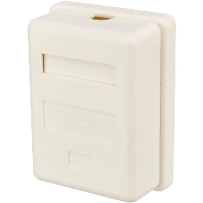 Розетка компьютерная Rexant 1-м ОП RJ45 CAT 5E бел.