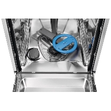 Встраиваемая посудомоечная машина Electrolux EEG62300L, серебристый, 44.6 см, 9 компл., 44 дБ, класс D