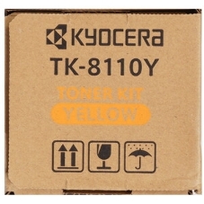 Картридж лазерный Kyocera TK-8110Y для M8124cidn (Азия) желтый (6000 стр.)