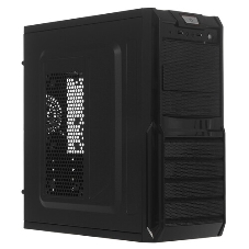 Компьютерный корпус ExeGate EX278399RUS Miditower ExeGate XP-329S Black, ATX, (XP500, Black,120мм), 2хUSB, Audio