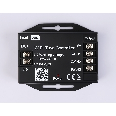 Контроллер GS11551 WIFI Tuya RGB 24A 12V 288W/ 24V 576W (ПДУ Радио 2.4G CR2025)