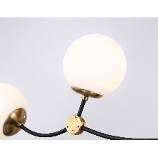 Светитльник Ambrella Light TR2568/3 BK/SB черный/бронза E27/3 max 60W 1130*150*540