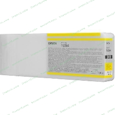 Картридж струйный Epson C13T636400 желтый (700 мл) для Stylus 7700, 7890, 7900, 9700, 9890, 9900, WT7900