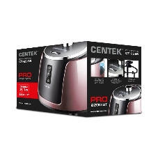 Отпариватель Centek CT-2386 розовый, 2200 Вт, 40 г/мин, 2100 мл