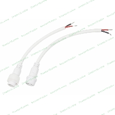 Соединительный кабель Rexant (2pin) герметичный (IP67) 2х1,0 мм² белый