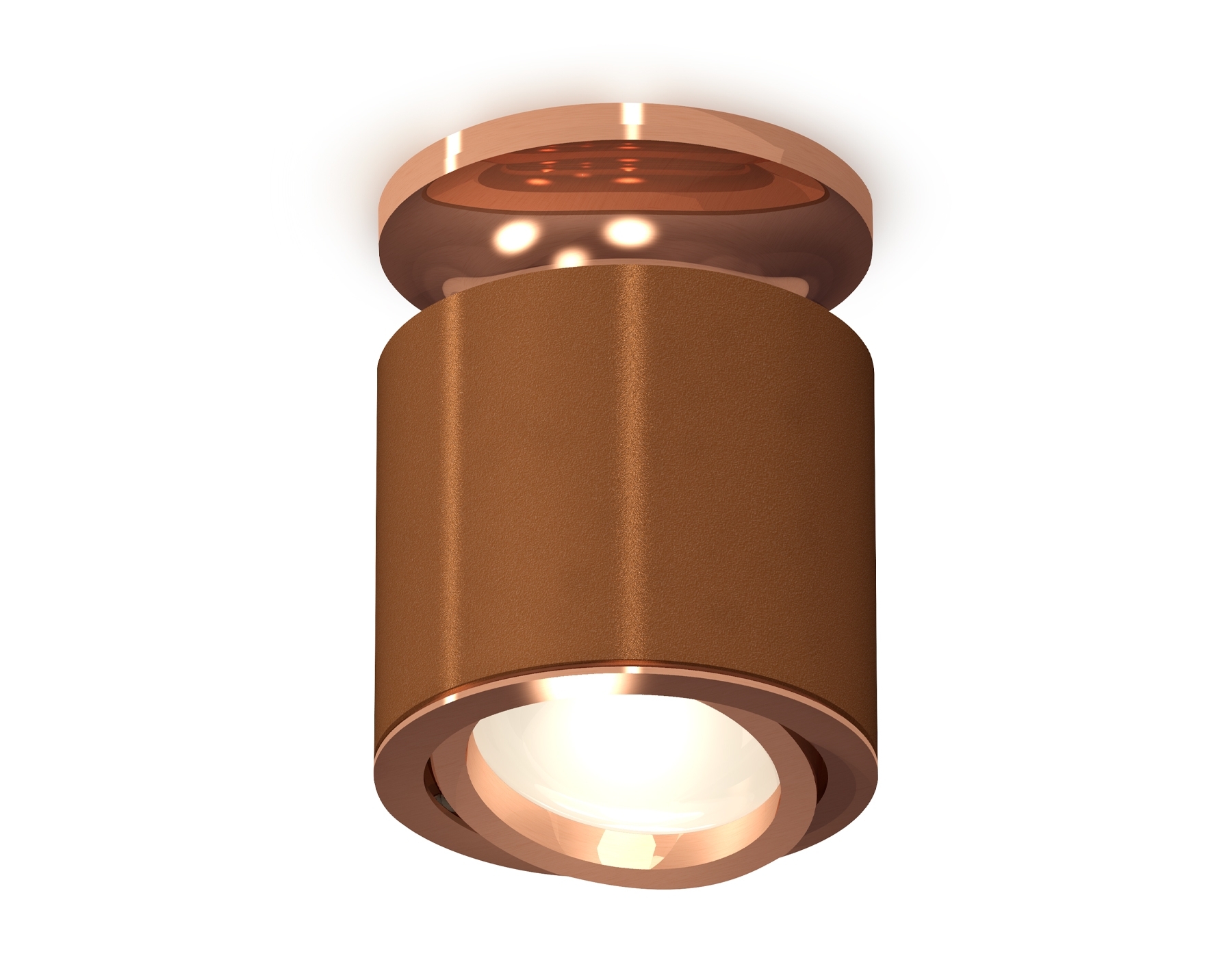 Светильник Ambrella Light XS7404140 SCF/PPG кофе песок/золото розовое полированное MR16 GU5.3 (N7930, C7404, N7005)